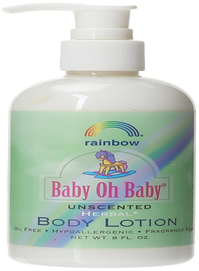 Rainbow Research Body Lotion Organic Herbal, 8 Fluid Ounce - Image 1